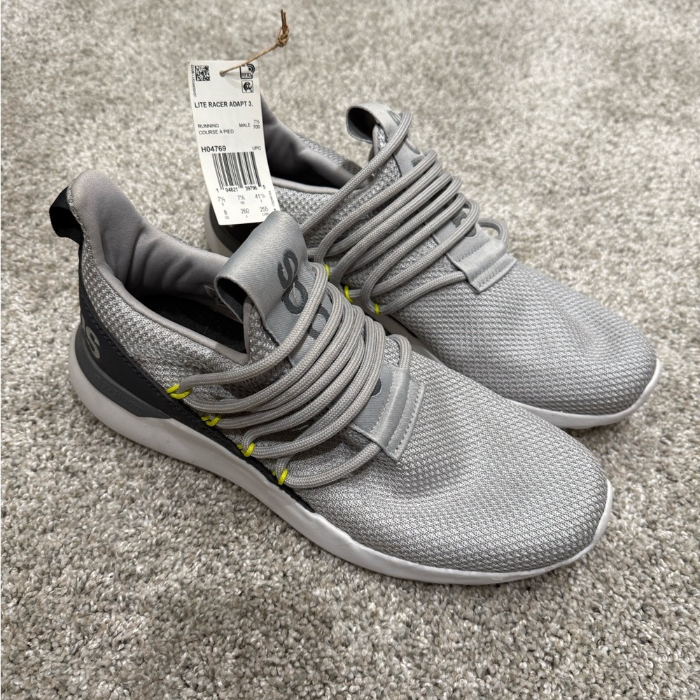 adidas Gray and Black Men's Sneakers